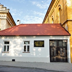 Gebäude des alten evangelischen Pfarrhauses